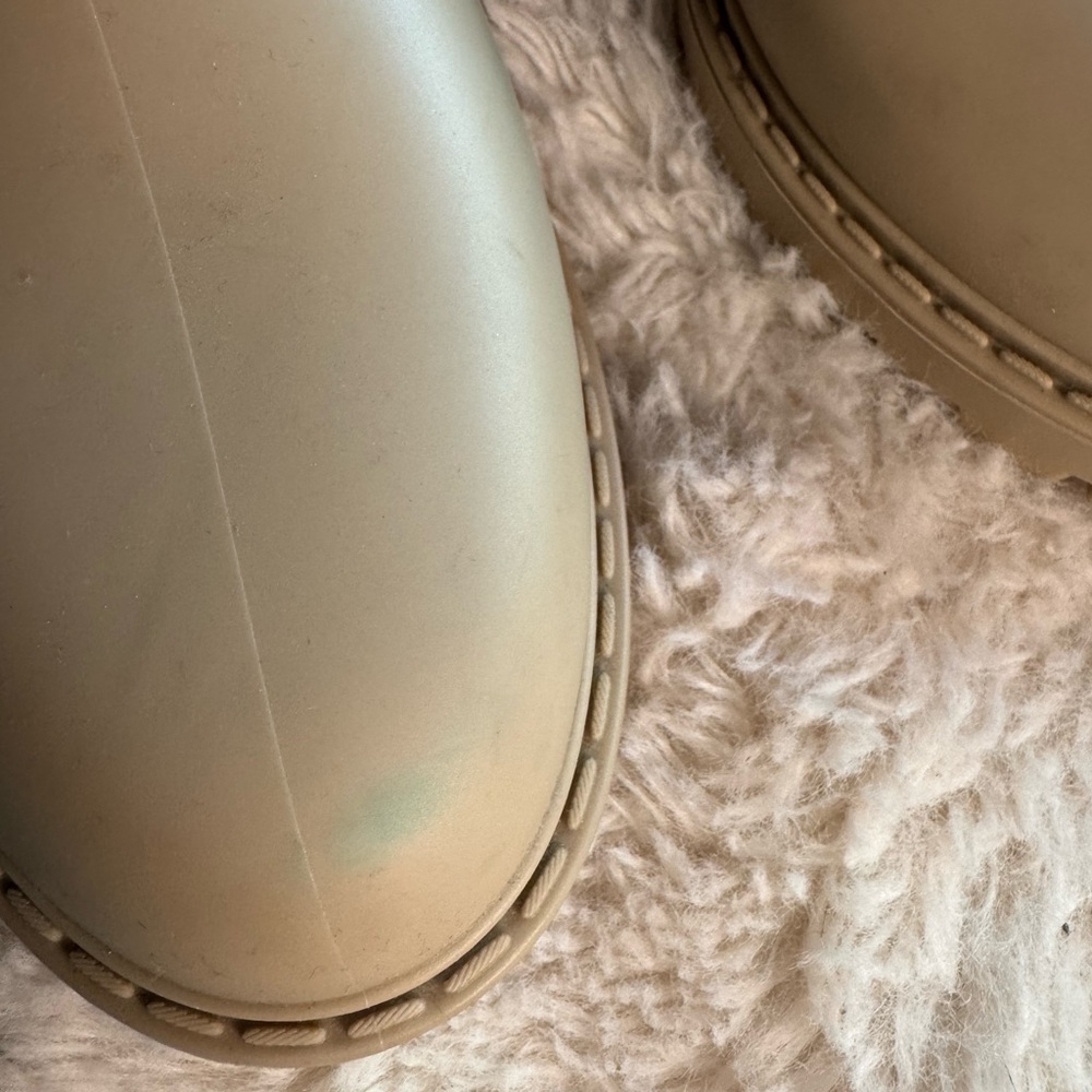Toni Pons Cream Ankle Rain Boots size 40 - Picture 4 of 5